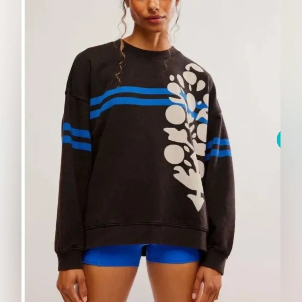 NWT FP Movement All Star Buti Logo Pullover - Picture 1 of 5